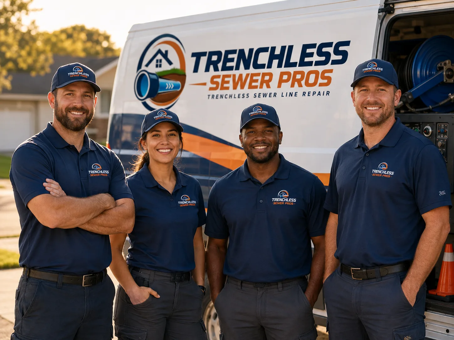 Trenchless Sewer Repair company in Fate, TX
